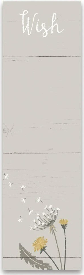 Primitives By Kathy Wish Dandelion Magnetic List Notepad ~ Sticky Note ~ 60 p