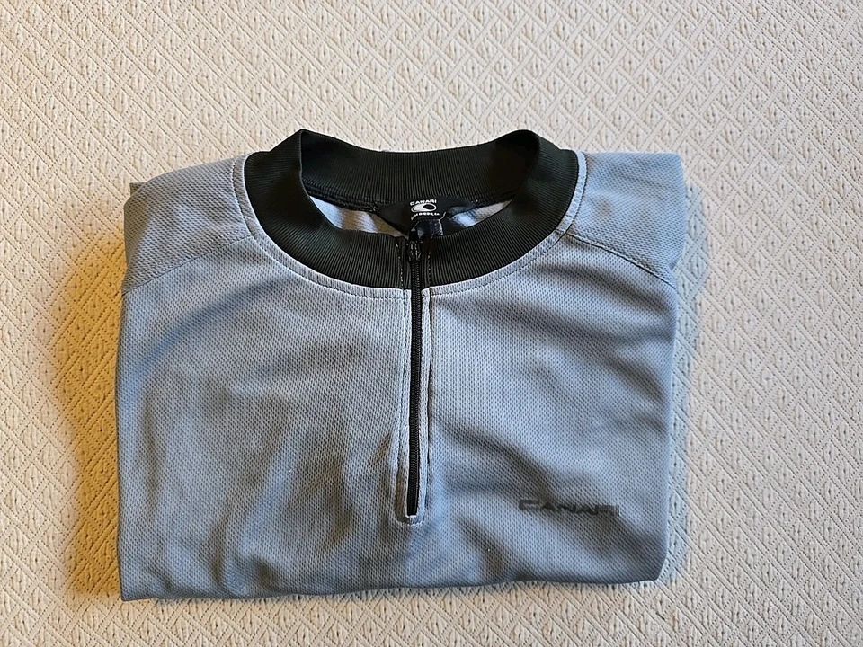 Canari Cycling Jersey Blue Black Men's Vintage - Image 3 of 4