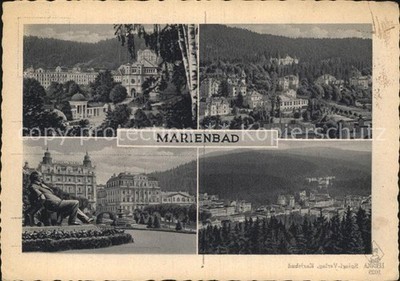 Marienbad Tschechien Boehmen Teilansichten