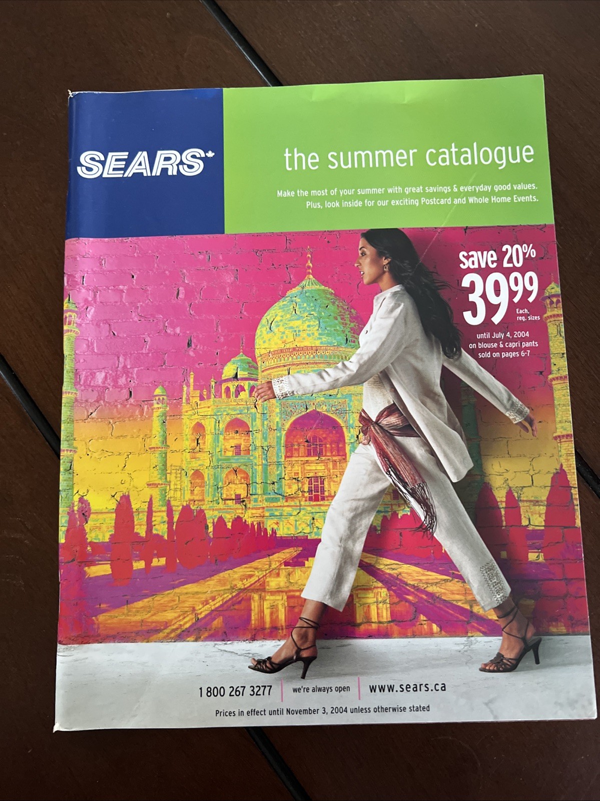 Vintage Sears 2004 The Summer Catalog Values Fashion Electronics Clothing Canada