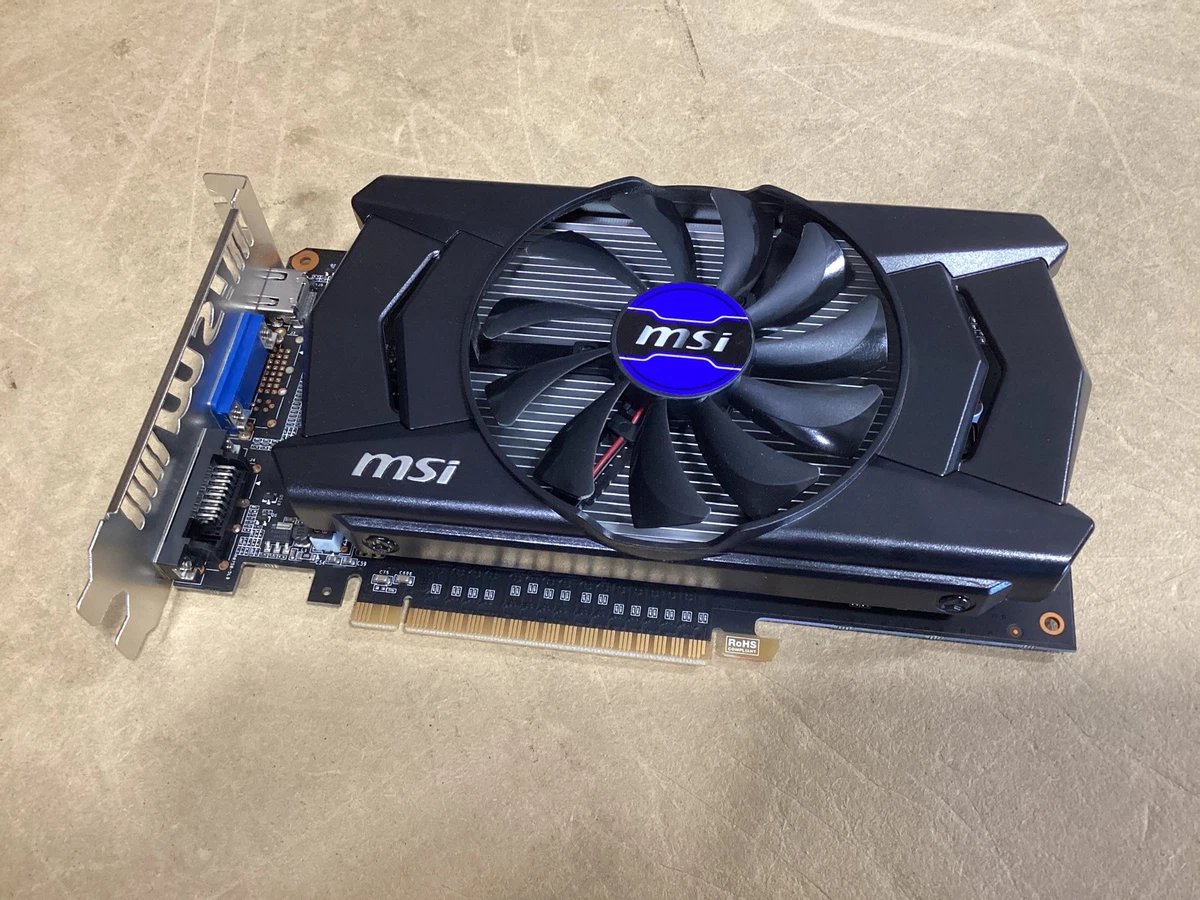 MSI NVIDIA GeForce GTX 750 Ti 2 GB Memory Computer Graphics Cards