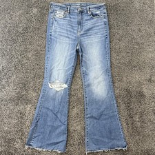 American Eagle Stretch Super High Rise Flare ...