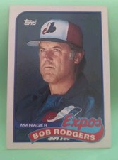 1989 Topps - Team Checklist Bob (Buck) Rodgers #474