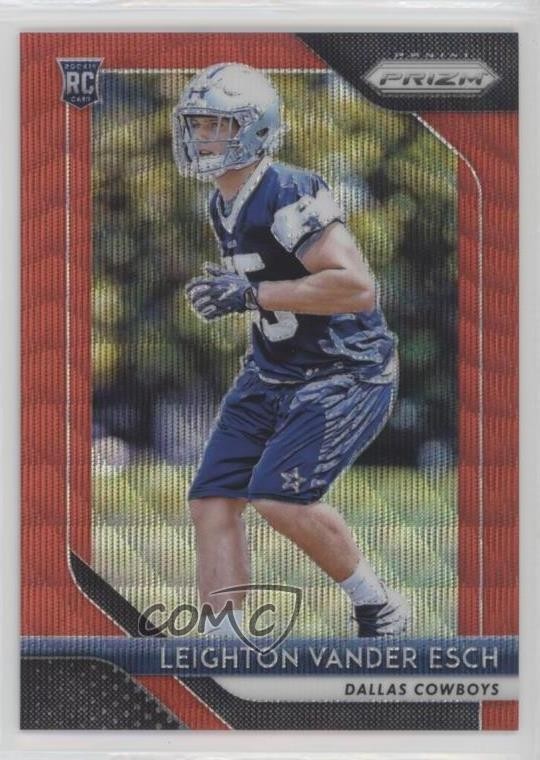 2018 Panini Prizm Rookie Red Wave Prizm 108/149 Leighton Vander Esch #250 gn1