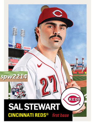 Topps Living Set Sal Stewart #922 - Presale