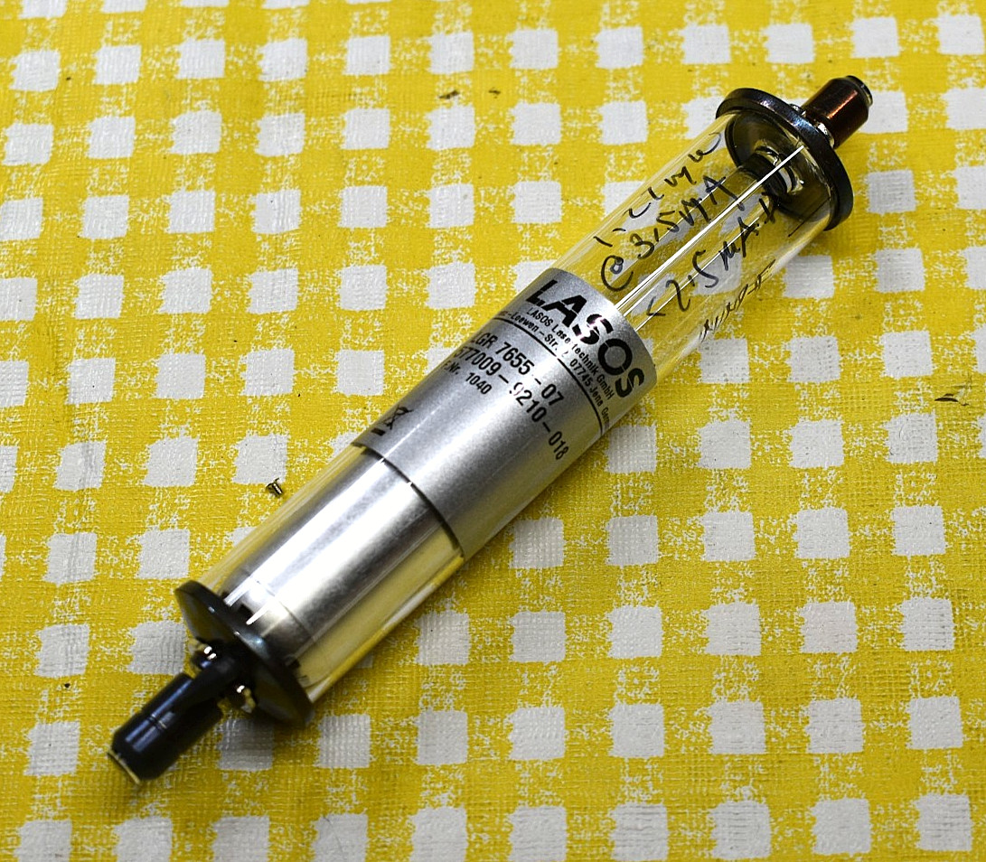 New/NOS Siemens/LASOS LGR-7655 HeNe Laser Tube for use in Stabilized Lasers