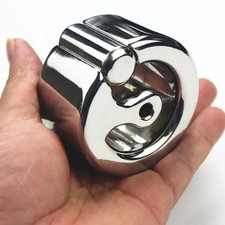 Stainless Steel Male Ring Restraint Scrotum Pendant Testicle Exercise for Man