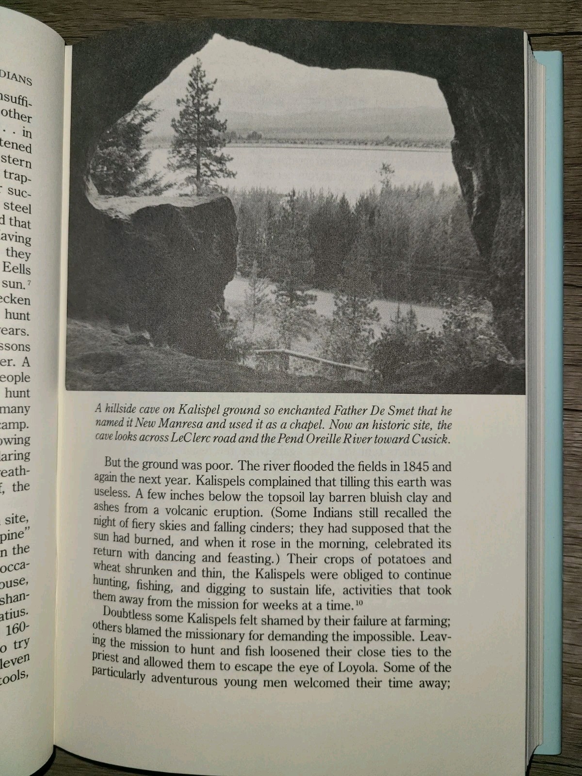 Vtg HC book, The Kalispel Indians by John Fahey, 1986