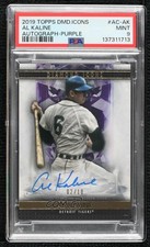 2019 Topps Diamond Icons Purple 2/10 Al Kaline #AC-AK PSA 9 MINT Auto HOF 11b4