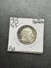 1913 Type 1 Buffalo Nickel AU About Uncirculated U.S. 5c Type Coin (Raw19148)