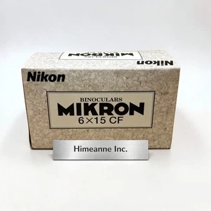 Nikon Jumelles MIKRON 6x15 CF Porro Prism Compact Taille Léger Poids Noir