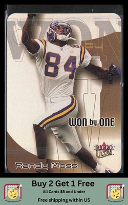 Randy Moss 2000 Ultra #2 WO Won by One
