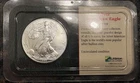 1999 American Eagle 1 oz Silver Beautiful Uncirculated Littleton Coin Company