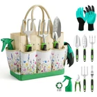 Gardening Tools 10-Piece, Heavy Duty Garden Tool Set with Fashion and Durable...