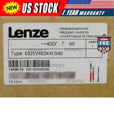 One New LENZE E82EV402K4C040 Inverter E82EV402_4C040 Expedited Shipping