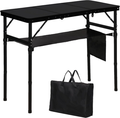 Folding Camping Table 3 Adjustable Heights Lightweight Portable