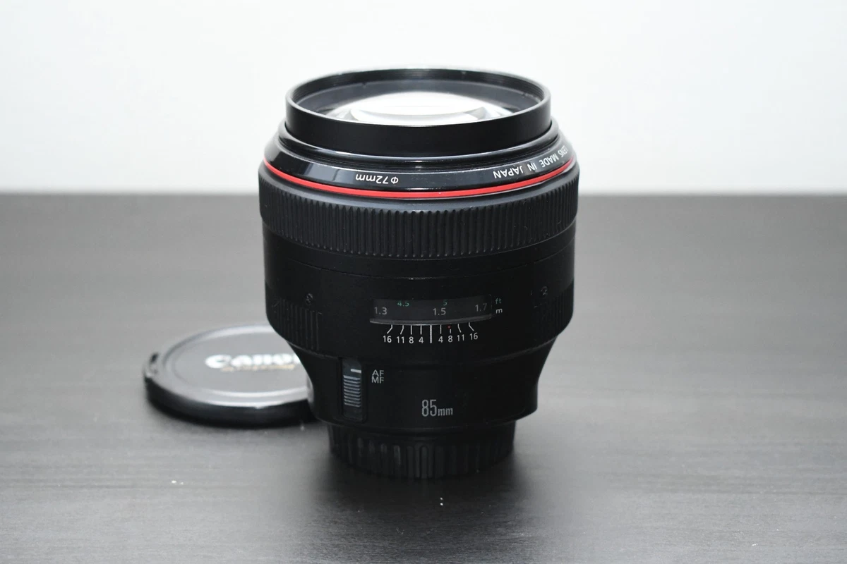 Canon EF f/1.2 Camera Lenses 85mm Focal for sale | eBay