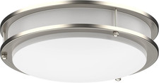 LED Ceiling Light Fixture Flush Mount 4000K Natural Daylight Dimmable Surface Mo