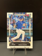 2024 Panini Three And Two Owen Caissie 95/99 Chicago Cubs Marlins