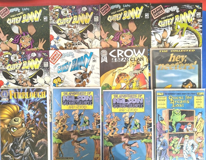 Mix Comic Book Lot Of 12 See Pictures For Description Bx8