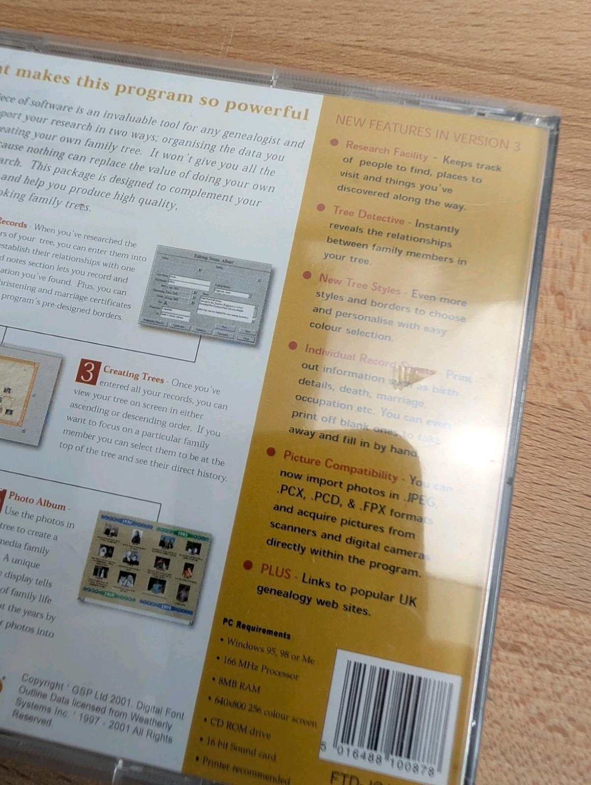 GSP Family Tree Deluxe Edition PC CD-ROM New & Sealed image 6