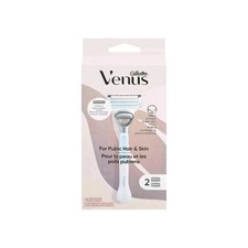 Venus for Pubic Hair  Skin Women's Razor  2 Razor Blade Refills