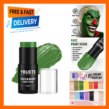 Oil Based Face Body Paint Stick Green Halloween Cosplay Makeup