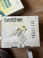 Brother KA-8300 Transfer Carriage for Knitting Machine – with accessories