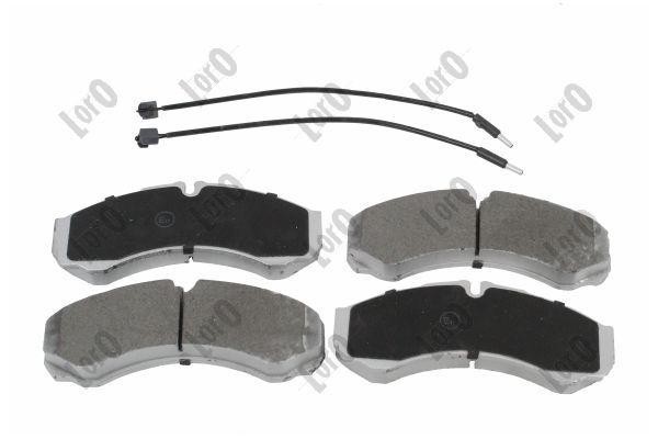 ABAKUS Disc Brake Pad Set Bremsbelagsatz 231-01-136 for Renault