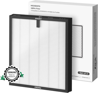 2 Pack HY4866 Genuine Air Purifier Replacement Filter for HY4866 Air Purifier, O