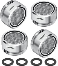 15/16 Inch Faucet Aerator 4 PCS, Kitchen Sink Aerator Replacement Parts, Sink Fa