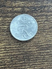 1962 Denmark 1 One Ore Vintage Actual Coin TC1554*