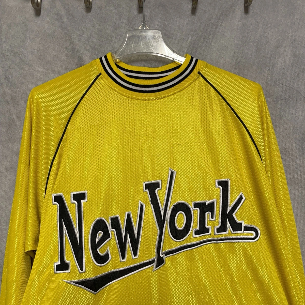 ニューヨーク・ヤンキース イエロージャージ Vintage 90s Majestic New York Yankees MLB Baseball Jersey Yellow
