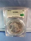 1884-O Morgan Silver Dollar CAC MS63