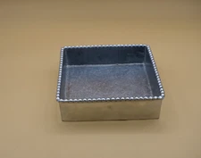 Mariposa  Tray Trinket 100% Recycled Aluminum 5.5" X 5.5" X 1.5"