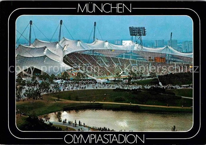 Ansichtskarte / Postkarte München, Olympische Spiele 1972