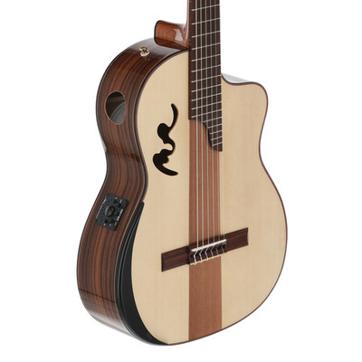 Manuel Rodriguez Café Cortado A/E Guitar - Aged Eucalyptus Gloss - Open Box