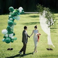 Double Cross Bar Adjustable Quick Backdrop Kit 10 Ft X 10 Ft Pipe Without Drape