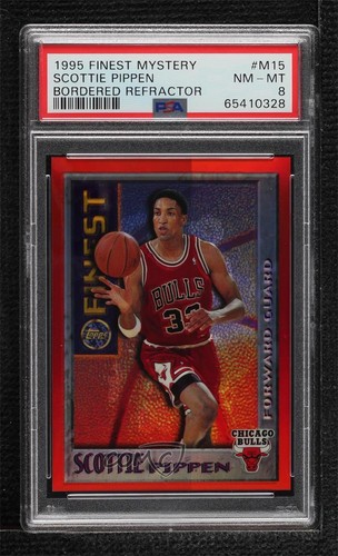 Scottie Pippen [Bordered Refractor] #M15 card