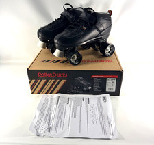 Roller Derby Str Seven Men's Skate Black/Grey Sz. US 9 Brand New w/Original Box