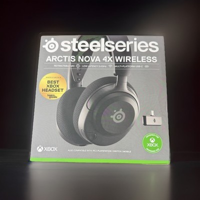 SteelSeries Arctis Nova 4X Wireless Multi-Platform USB-C Gaming Headset, Xbox