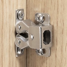 2 PCS Cabinet Latch Double Roller Catch Hardware for Cupboard Closet Cabinet ...