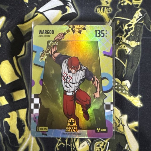 2025 Bo Jackson Battle Arena Alpha WARGOD Mike Trout 80’s Rad Battle Foil GLOW