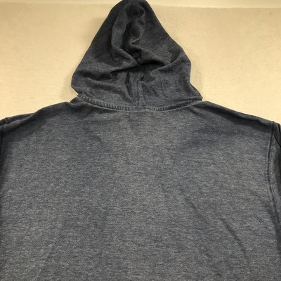 Oakley Hoodie Sweatshirt Mens L Blue Full Zip Y2K Skate Surf Sun