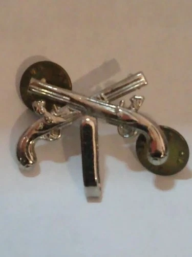 VINTAGE WWII Military, POLICE Whistle Uniform Cross Pistols Pin with Hook...