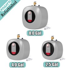 2.5/4.0/8.0 Gal Electric MINI Tank Water Heater Compact Storage RVs Kitchen Sink