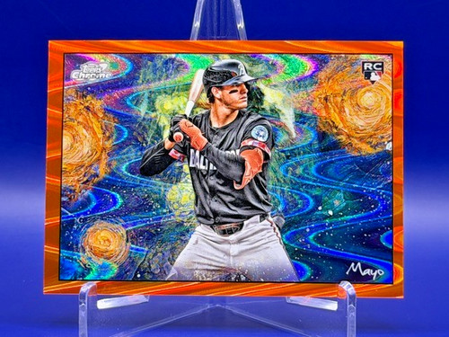Coby Mayo [Galactic] #STN-6 2025 Topps Cosmic Chrome Stars In The Night card