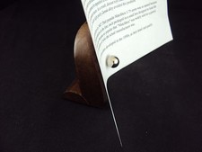 Executive Magnetic Copy Stand Woodessen Solid Walnut, Free USA Shipping