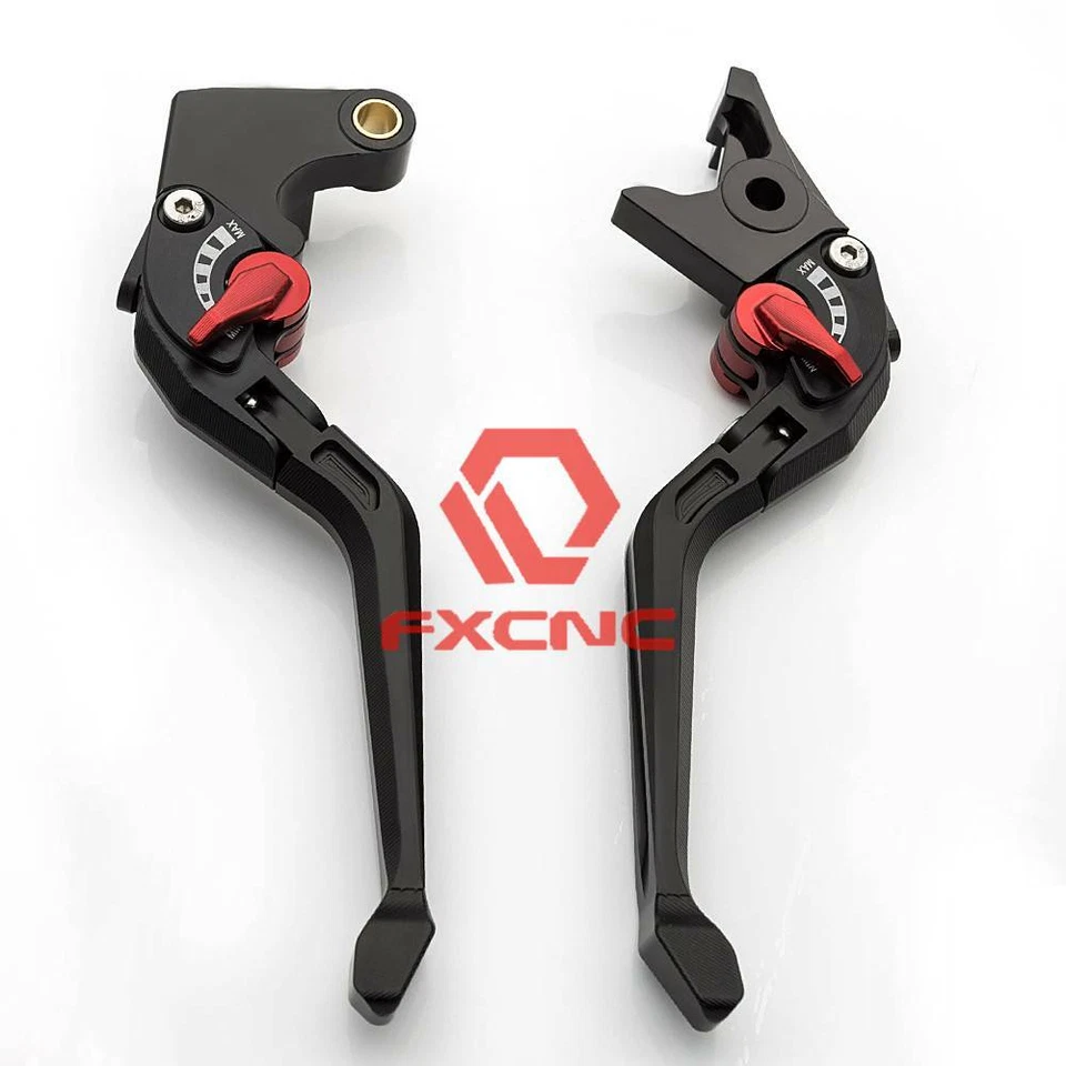 Palancas de embrague de freno 5D Aniti-plegables romboidales para Aprilia RSV MILLE/R SHIVER/GT Foto 3 de 4