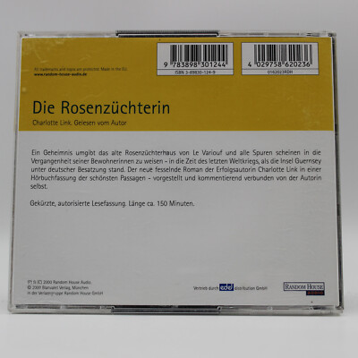 Musik CD | Charlotte Link [2 CD] Die Rosenzüchterin | Disc poliert